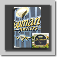 Hopman Jewelers Sign